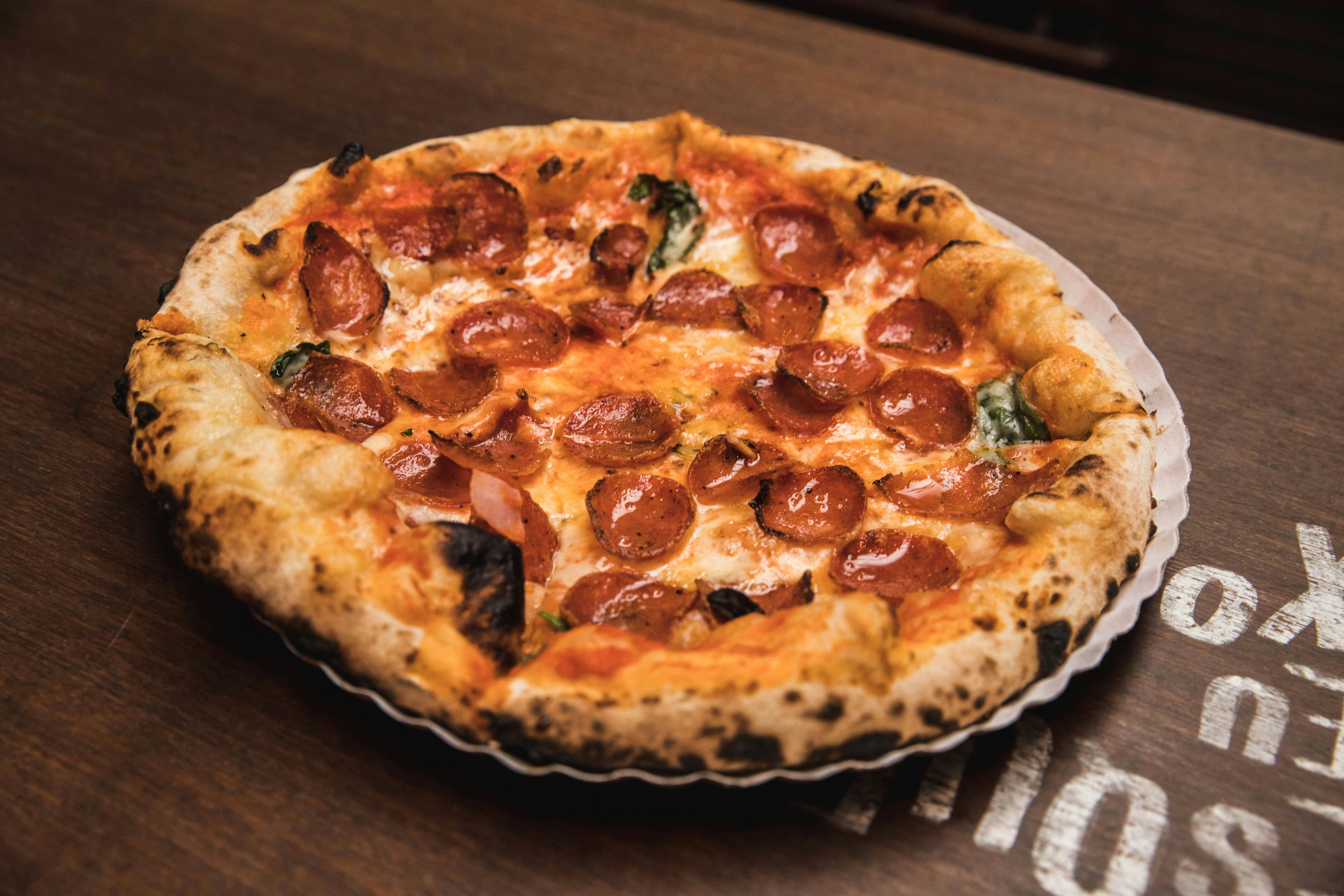 Pizza backen